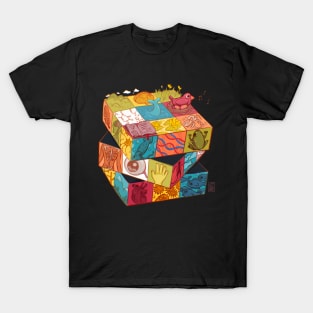 Biology Rubiks Cube T-Shirt